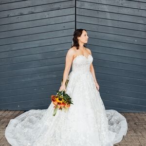 Princess Style Amalia Carrara Couture Wedding Gown